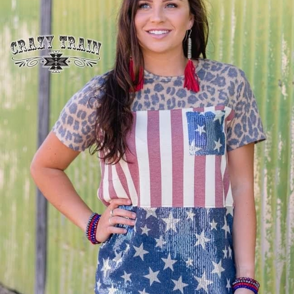 5/1, JULY 4TH SPARKLER TEE, New Release - Picture 3 of 8